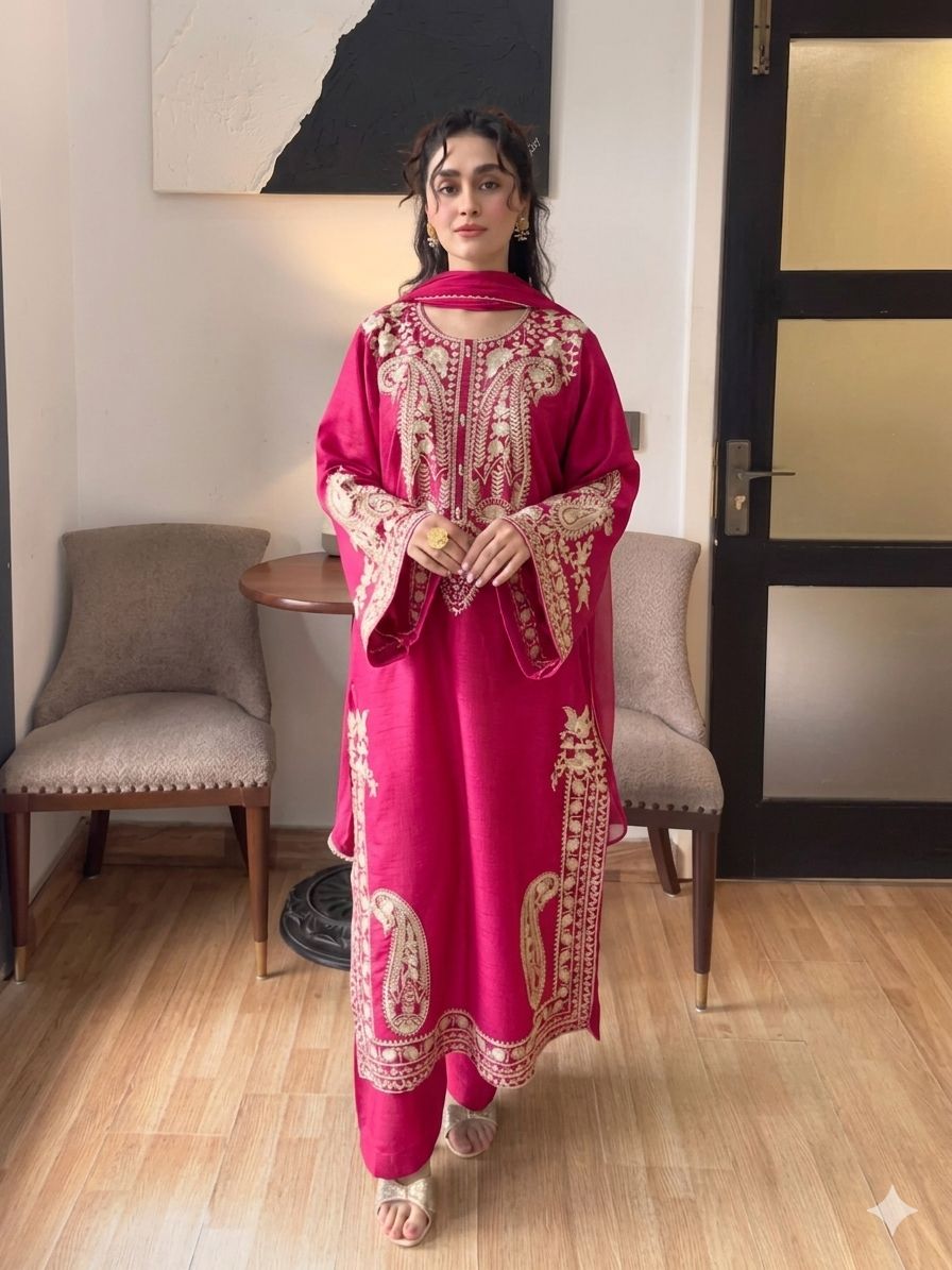 Pure LAWN 3pc EMBROIDERED